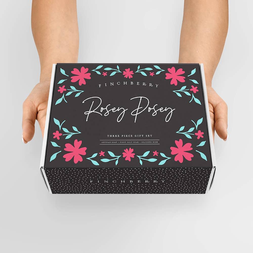 Rosey Posey 3 Pc Bath & Body Gift Set - Southern Sassy Boutique