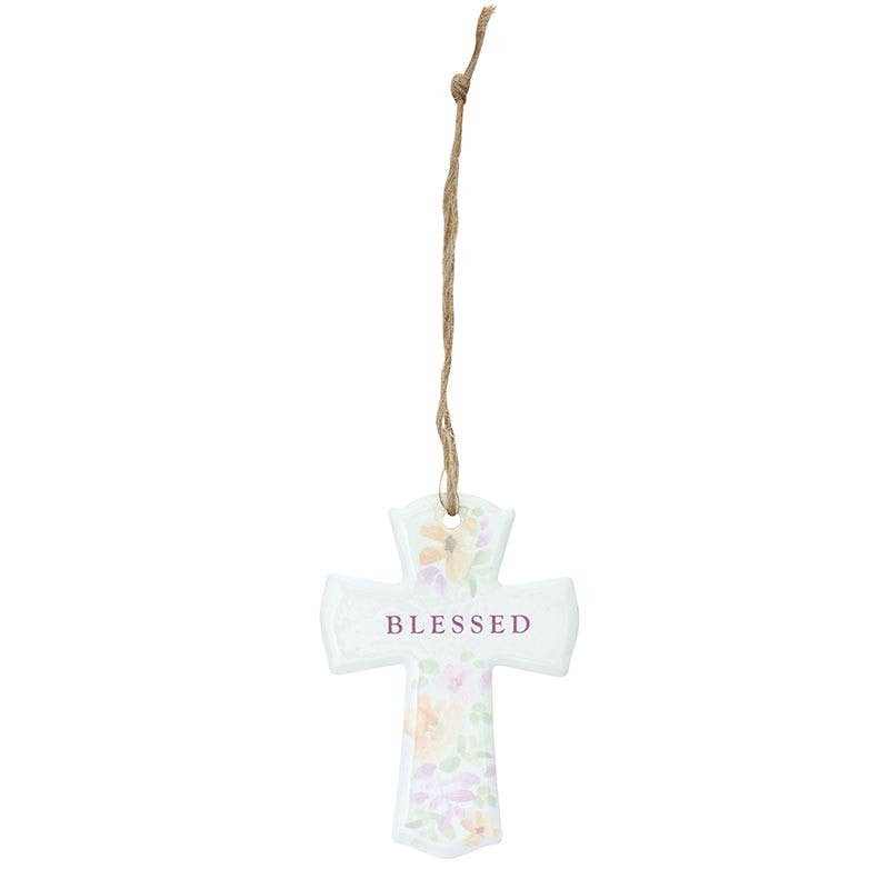 Ceramic Cross Blessings