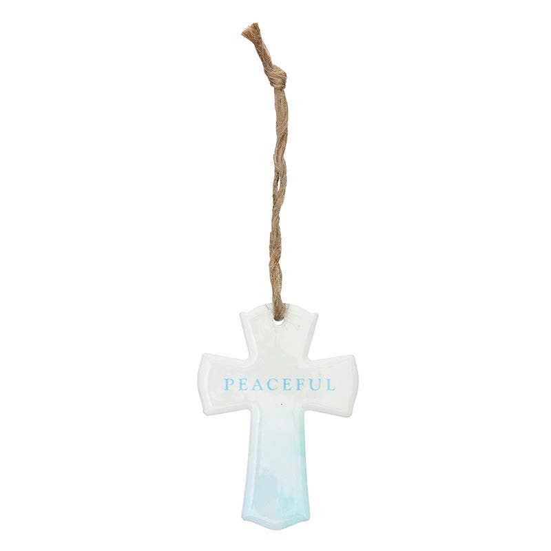 Ceramic Cross Blessings