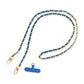 Long Faux Vegan Leather Phone Chain