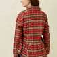 Peplum Plaid Shacket