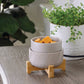 Wooden Pedestal 2-In-1 Classic Warmer