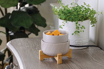 Wooden Pedestal 2-In-1 Classic Warmer - Southern Sassy Boutique