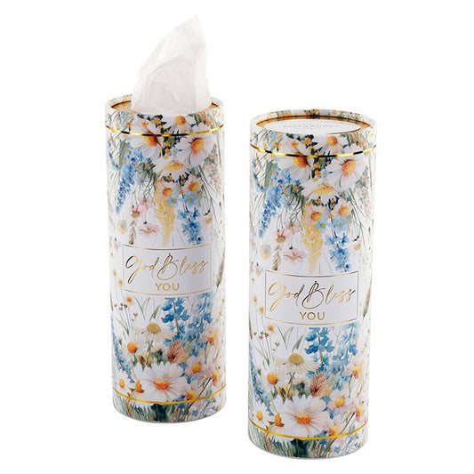 Wildflower God Bless You Tissue