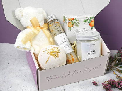 Spa Bath Body Gift Set| Natural Skincare Gift Set Cozy