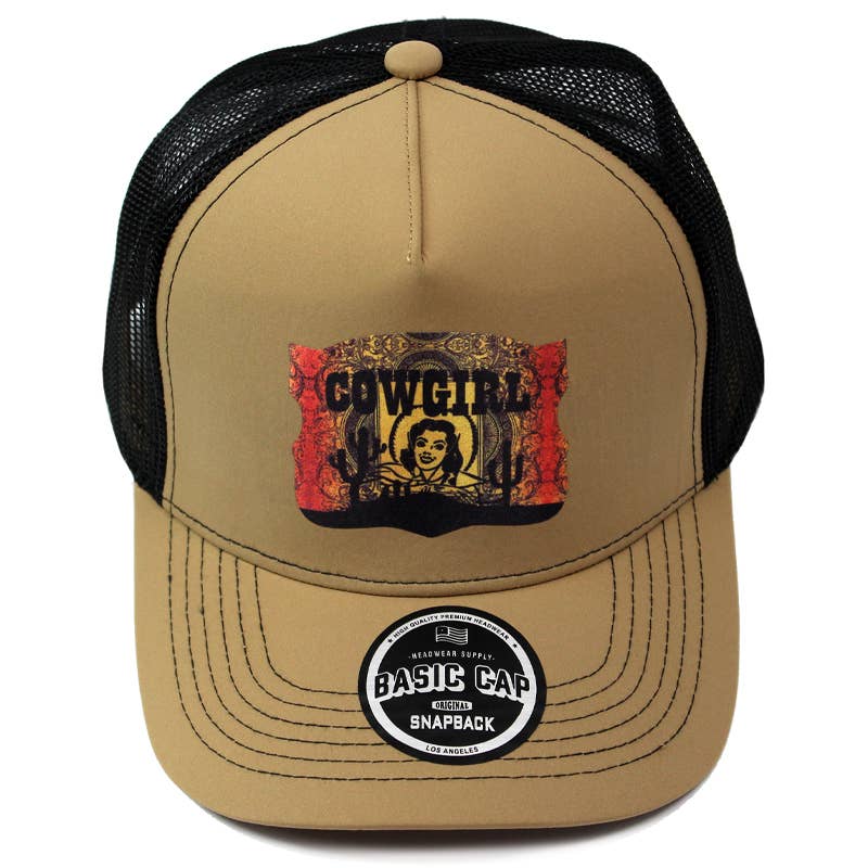 COWGIRL TRUCKER HAT