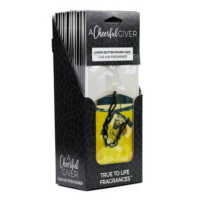 Car Air Freshener Lemon Butter Pound Cake - Southern Sassy Boutique