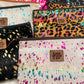Western Cowhide Makeup Bag Travel