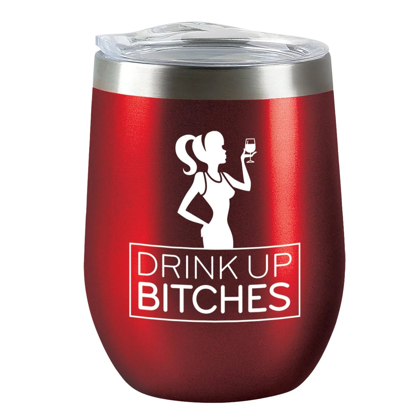 Drink Up - Insulated Tumbler - Red - Southern Sassy Boutique