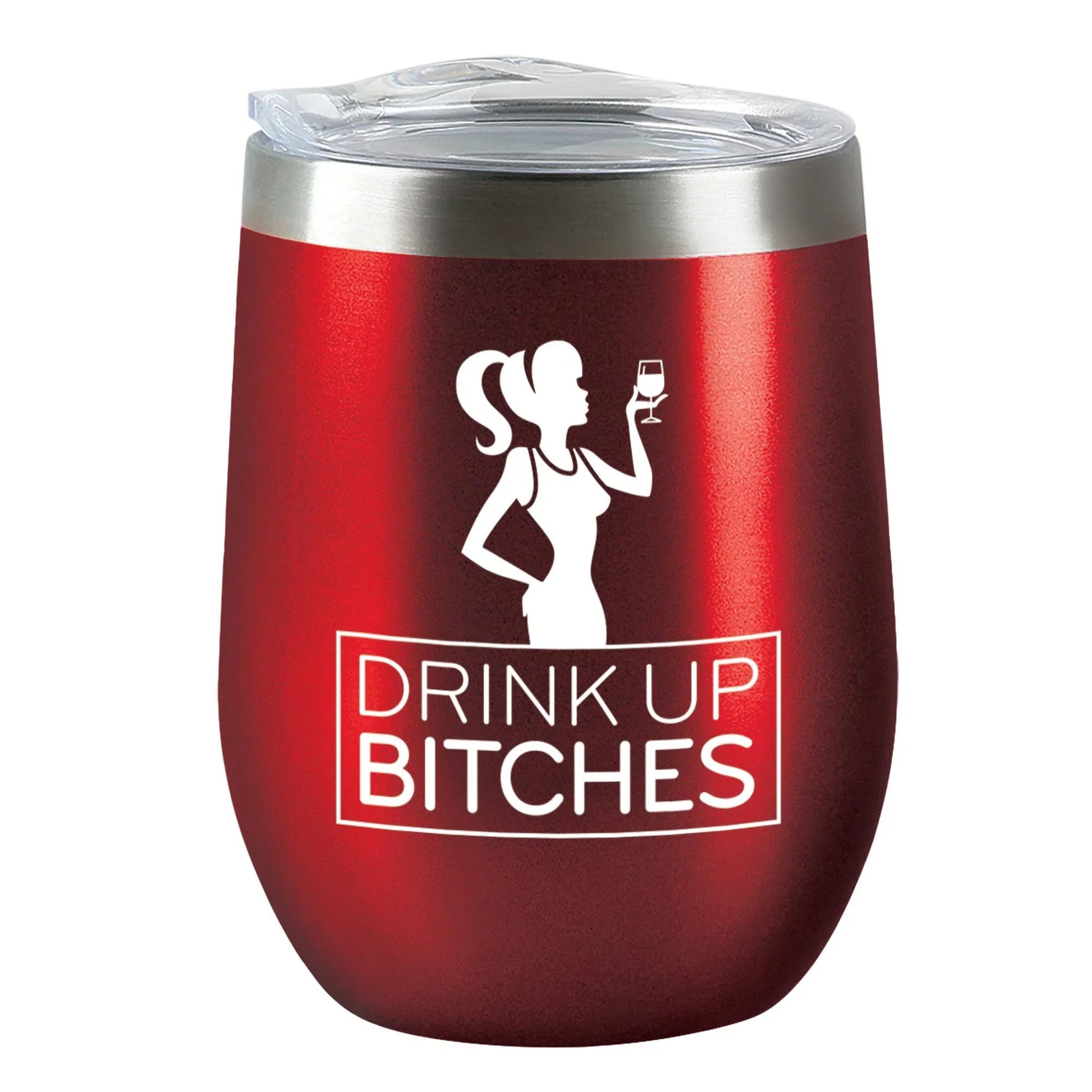 Drink Up - Insulated Tumbler - Red - Southern Sassy Boutique