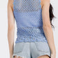 Crochet Button Down Vest