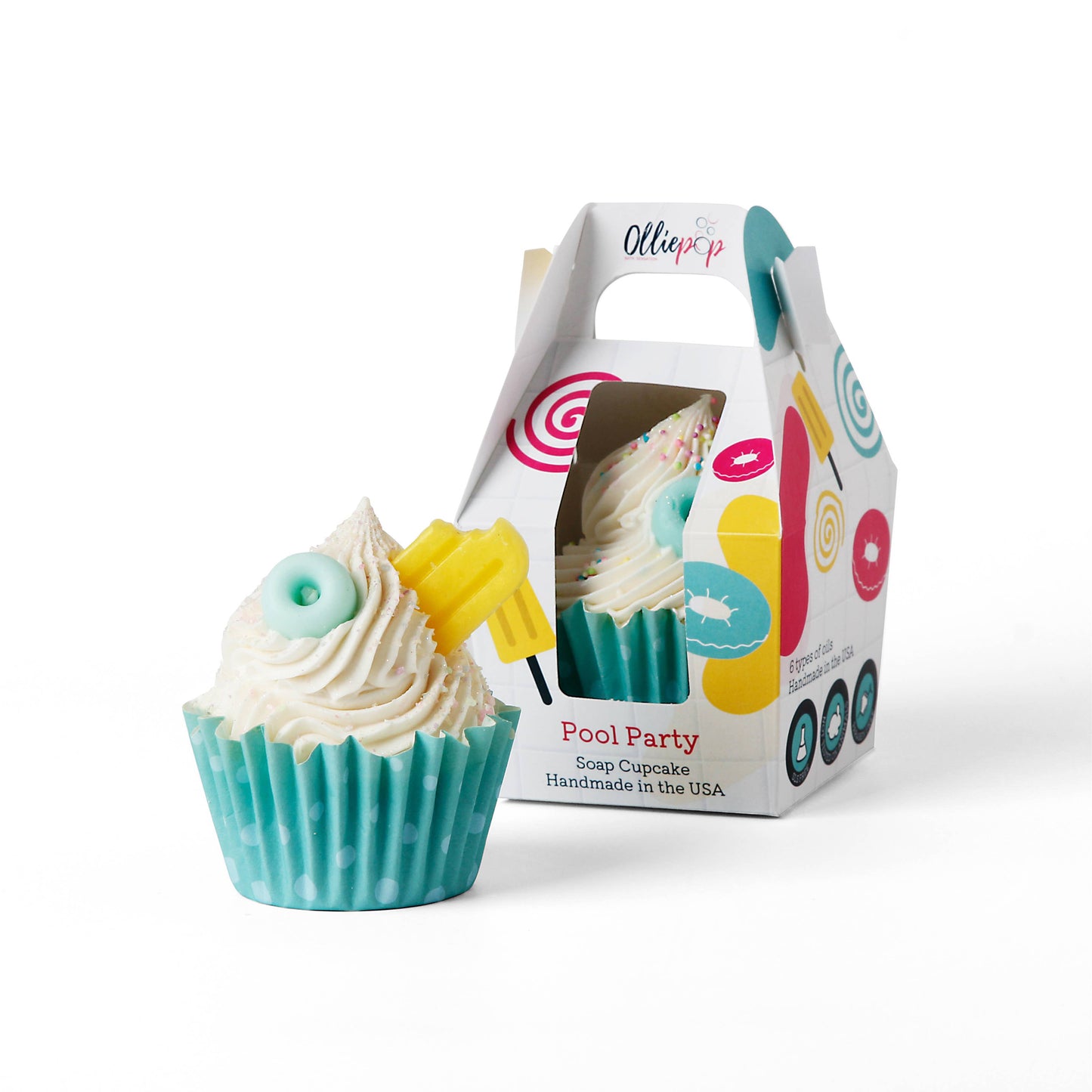Handmade Artisan Cupcake Soap Mix