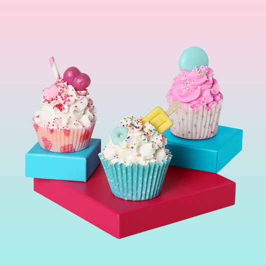 Handmade Artisan Cupcake Soap Mix