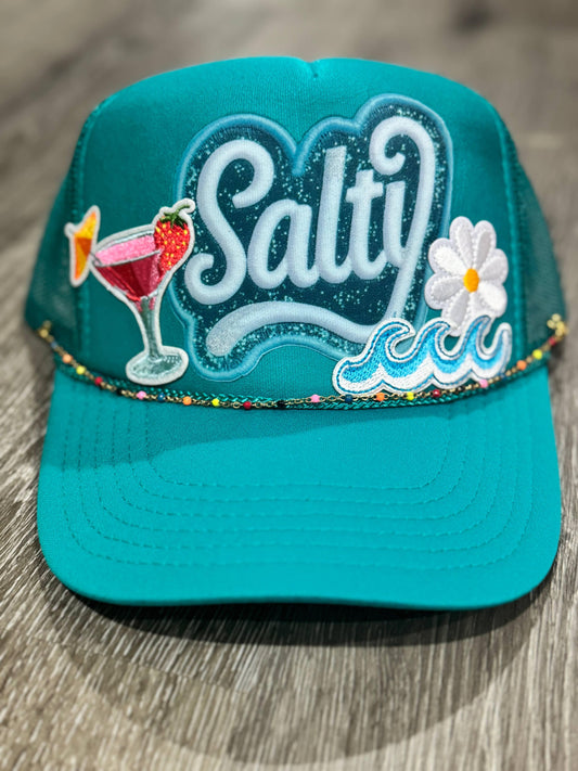 Salty Beach Waves Trucker Hat - Southern Sassy Boutique