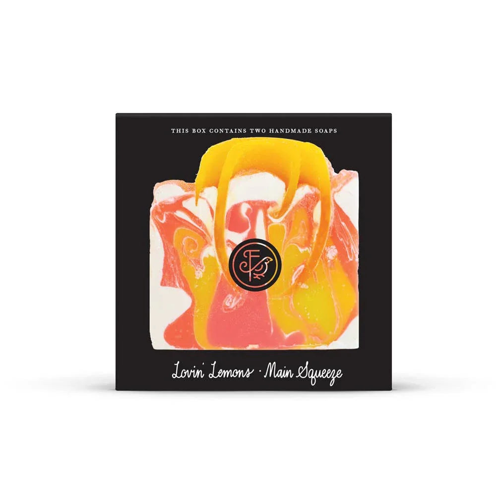 Lovin' Lemons + Main Squeeze 2-Bar Bath & Body Gift Set - Southern Sassy Boutique