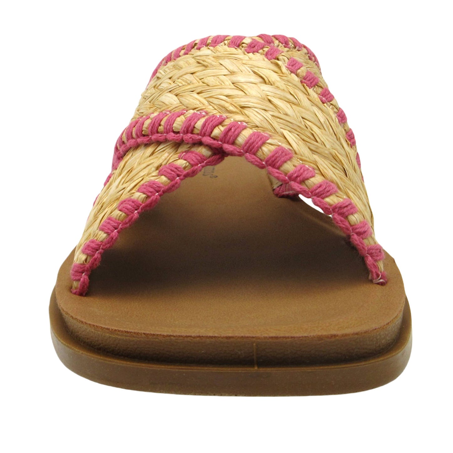 Caliso-2 Raffia Wide Band Sandal