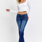 Low Rise Relaxed  Flare with Front  Pockets