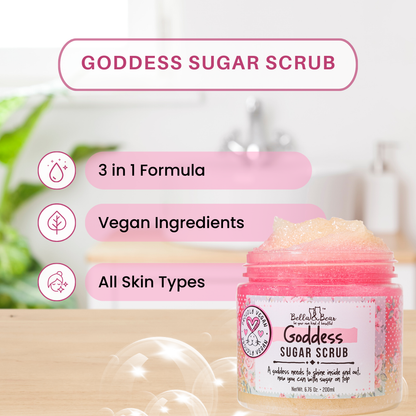 Goddess Gift Set - 3-in-1 Body Scrub & Goddess Body Butter