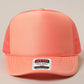 Solid Color OTTO 5-Panel Foam Mesh Back Trucker Hat