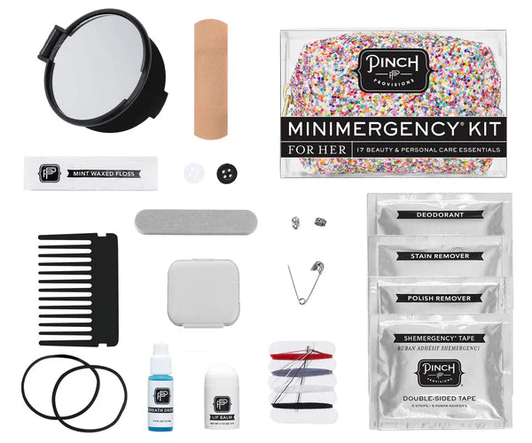 Glitter Minimergency Kit | Rainbow, Tween Stocking Stuffers
