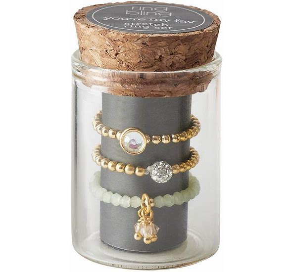 Ring Bling Stackable Stretchy Rings
