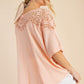 Shoulder Trim Top - Southern Sassy Boutique