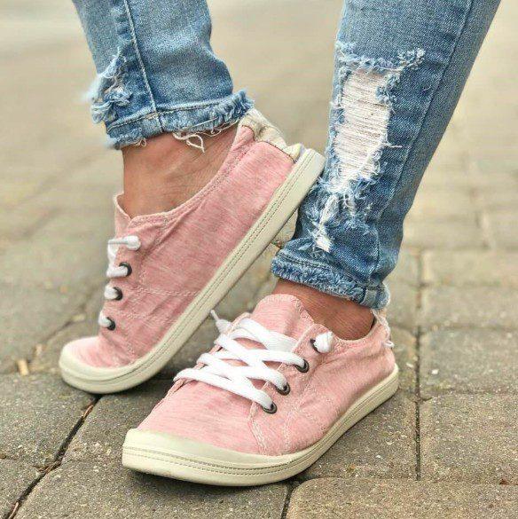 Image: Pink Sneakers Pink | Southern Sassy Boutique