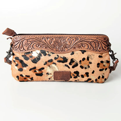 American Darling Cheetah & Gold Acid Wash Small Crossbody Bag