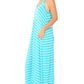 Stripe Cami Maxi Dress