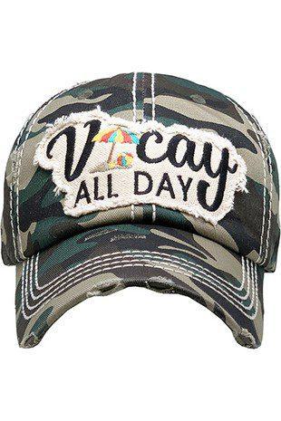 Image: Vintage Ball Cap Camouflage | Southern Sassy Boutique