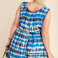 Tie Dye Front Overlay Romper