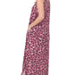 Leopard Sleeveless Maxi Dress