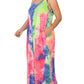 French Terry Tie-Dye Maxi Dress
