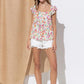 Floral Print Button Down Top - Southern Sassy Boutique