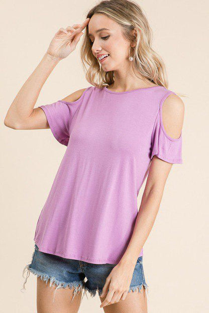 Image: Criss Cross Top Lavender | Southern Sassy Boutique