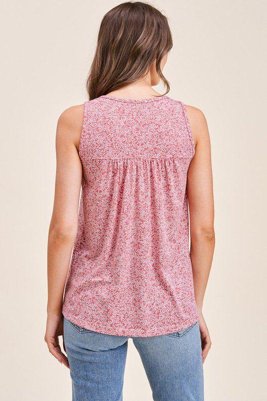 Flouncy Jersey Tank Top - Southern Sassy Boutique