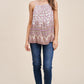 Smocked Neck Tank Top - Southern Sassy Boutique