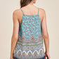 Smocked Neck Tank Top - Southern Sassy Boutique