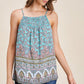Smocked Neck Tank Top - Southern Sassy Boutique