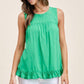 Ruffle Hem Top - Southern Sassy Boutique