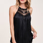 Cut Out Textured Cami Top