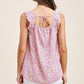 Square Neck Smocked Blouse - Southern Sassy Boutique