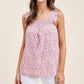 Square Neck Smocked Blouse - Southern Sassy Boutique
