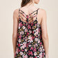 Floral Print Ladder Tank Top - Southern Sassy Boutique