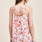 Floral Print Ladder Tank Top - Southern Sassy Boutique