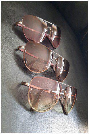 Image: Polished Gold Frame Pink Sunglasses Pink | Southern Sassy Boutique