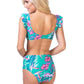 Floral Two Piece Bikini - Southern Sassy Boutique