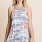 Camo Floral Print Halter Top - Southern Sassy Boutique