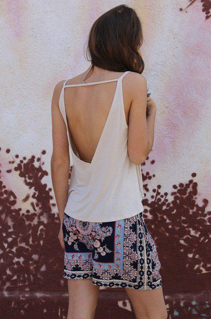 Floral Printed Shorts With Pockets - Southern Sassy Boutique