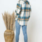Yarn Dyed Plaid Shacket With Front Pockets - Southern Sassy Boutique
